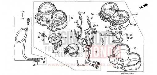 COMPTEUR CB500R de 1994